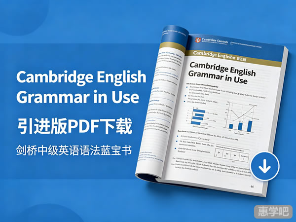 《cambridge English Grammar In Use》第五版+引进版pdf 下载 剑桥中级英语语法蓝宝书